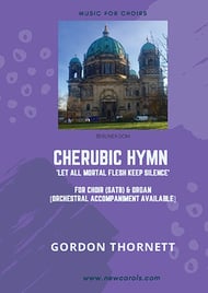 CHERUBIC HYMN SATB Vocal Score cover Thumbnail
